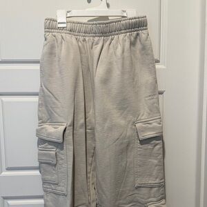 Womans Beige Cargo Pants